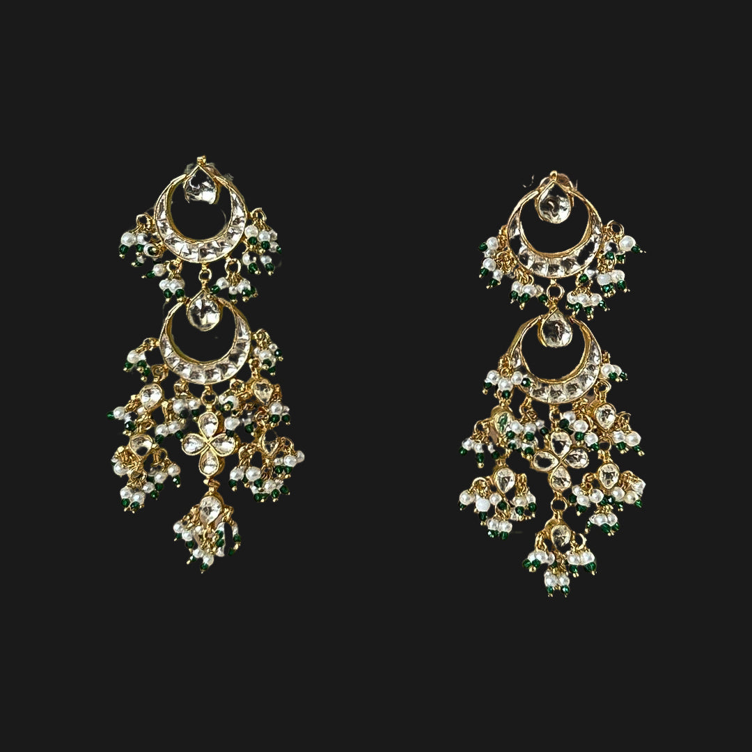 ARUNA Earrings and Tikka Set