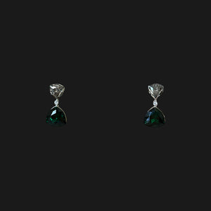 NEHA Earrings - Emerald