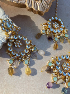 ERIN Earrings & Tikka Set