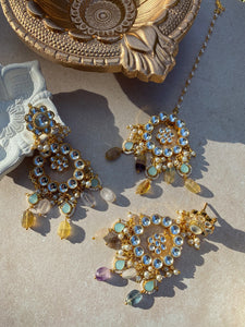 ERIN Earrings & Tikka Set