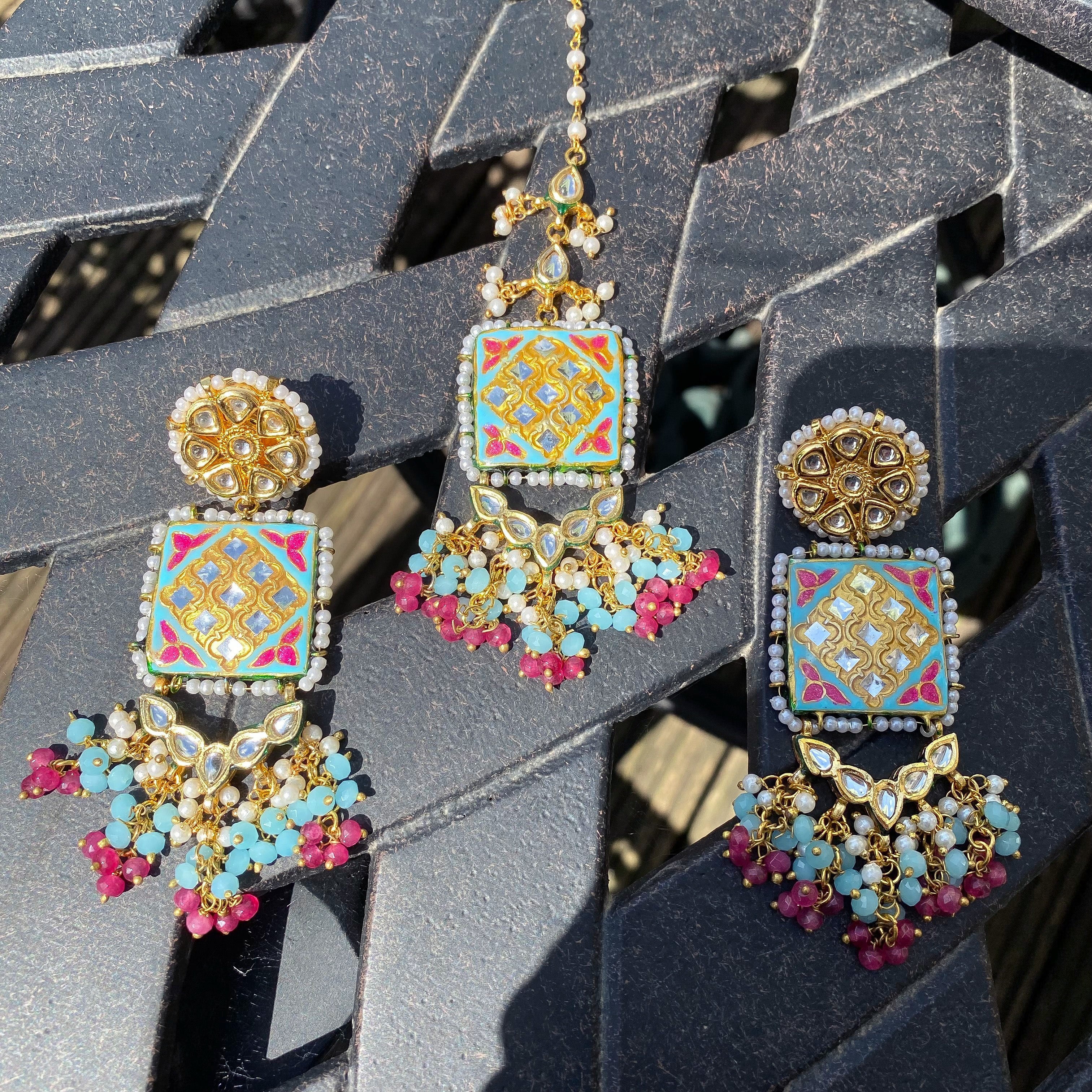 MILLIE Earrings and Tikka