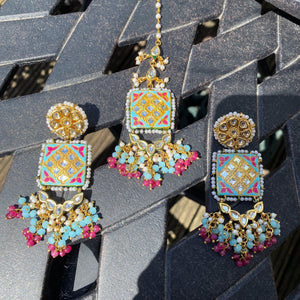 MILLIE Earrings and Tikka